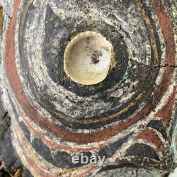 Oceanic Tribal Carved Wood Mask Papau New Guinea Sepik River Region 20th Century