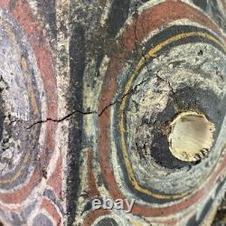 Oceanic Tribal Carved Wood Mask Papau New Guinea Sepik River Region 20th Century