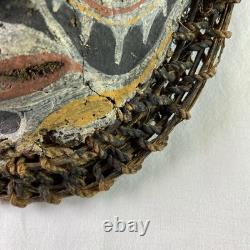 Oceanic Tribal Carved Wood Mask Papau New Guinea Sepik River Region 20th Century