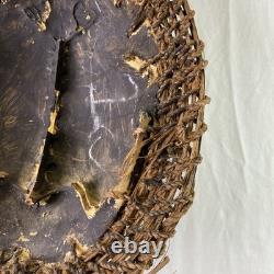 Oceanic Tribal Carved Wood Mask Papau New Guinea Sepik River Region 20th Century