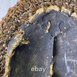 Oceanic Tribal Carved Wood Mask Papau New Guinea Sepik River Region 20th Century