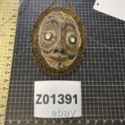 Oceanic Tribal Carved Wood Mask Papau New Guinea Sepik River Region 20th Century