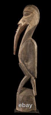 Oiseau calao, hornbill bird sepik carving, papua new guinea, oceanic art