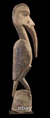 Oiseau calao, hornbill bird sepik carving, papua new guinea, oceanic art