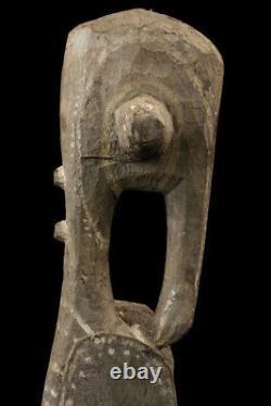 Oiseau calao, hornbill bird sepik carving, papua new guinea, oceanic tribal art