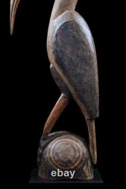 Oiseau sculpté, carved bird, oceanic art, papua new guinea, Papua New Guinea