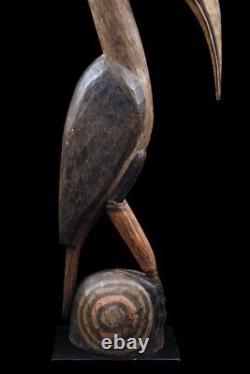 Oiseau sculpté, carved bird, oceanic art, papua new guinea, Papua New Guinea