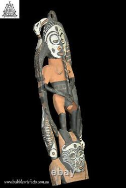Old Ancestor Spirit Figure, Palambei, PNG, Papua New Guinea, Oceanic
