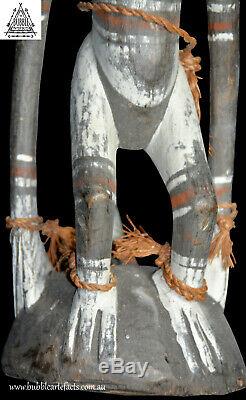 Old Ancestor Spirit Figure Statue, Palambei, PNG, Papua New Guinea, Oceanic