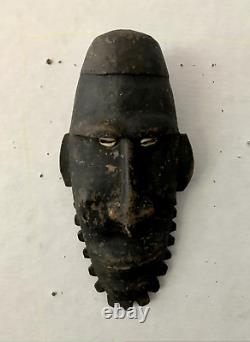 Old Ancestral Mask Sepik River Papua New Guinea Palembai