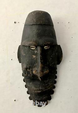 Old Ancestral Mask Sepik River Papua New Guinea Palembai