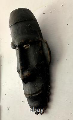 Old Ancestral Mask Sepik River Papua New Guinea Palembai