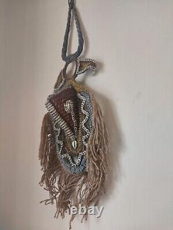 Old Boiken Chest Ornament, Necklace Pectoral Papua New Guinea Tribal Art Jewelry