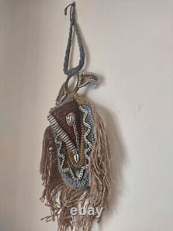 Old Boiken Chest Ornament, Necklace Pectoral Papua New Guinea Tribal Art Jewelry