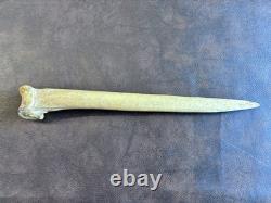 Old Bone Dagger From Papua New Guinea 1970's Era Cassowary Asmat Rare Original
