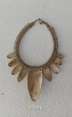 Old Chief's Necklace, Dani Tribe Balloon Valley Papua New Guinea Tribal ethnic