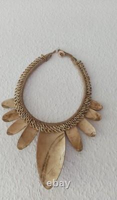 Old Chief's Necklace, Dani Tribe Balloon Valley Papua New Guinea Tribal ethnic