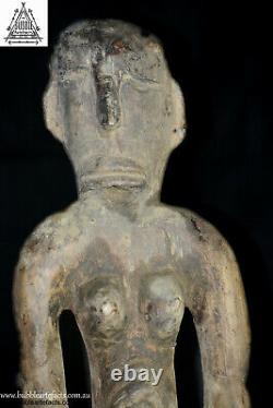 Old Fine Large Female Ancestor Figure, Iatmul, Papua New Guinea, PNG, Oceanic