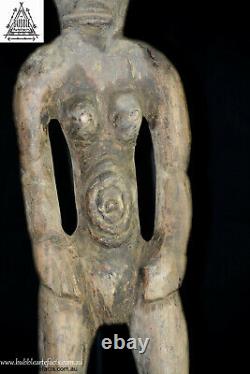 Old Fine Large Female Ancestor Figure, Iatmul, Papua New Guinea, PNG, Oceanic