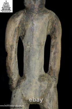 Old Fine Large Female Ancestor Figure, Iatmul, Papua New Guinea, PNG, Oceanic