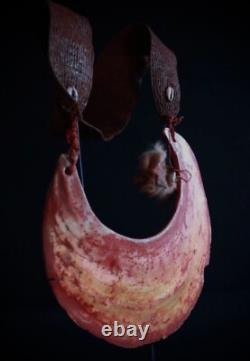 Old Kina pectoral pearl oyster shell currency Papua New Guinea 1920s
