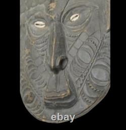 Old Latmul Ethnic Papua New Guinea Sepik River Carved Wood Spirit Mask 90cm