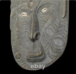 Old Latmul Ethnic Papua New Guinea Sepik River Carved Wood Spirit Mask 90cm