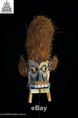 Old Malagan Tatanua Spirit Mask, Kavieng, New Ireland, PNG, Papua New Guinea