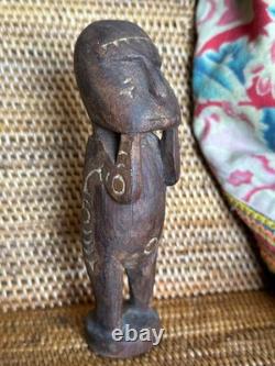 Old Massim Papua New Guinea Carved Wooden Figure