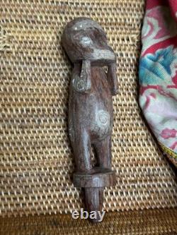 Old Massim Papua New Guinea Carved Wooden Figure