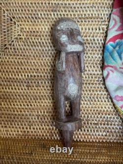 Old Massim Papua New Guinea Carved Wooden Figure