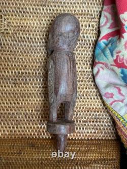 Old Massim Papua New Guinea Carved Wooden Figure