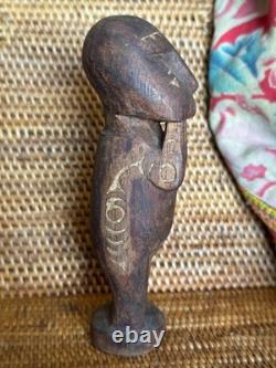 Old Massim Papua New Guinea Carved Wooden Figure