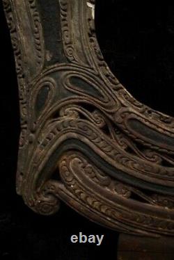 Old Massim Wave Splitter Early 20thC Papua New Guinea
