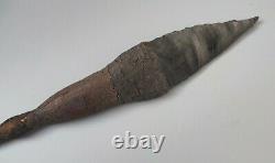 Old Oceanic Polynesian Papua New Guinea Admiralty Islands Hafted Obsidian Spear
