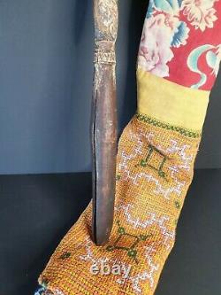 Old Papua New Guinea Abalem Carved Wooden Yam Peg. Beautiful collection & displa