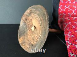 Old Papua New Guinea Abelam Carved Childs Spinning Top beautiful & unique