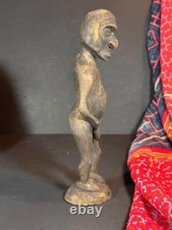 Old Papua New Guinea Carved Wooden East Sepik River Figure
