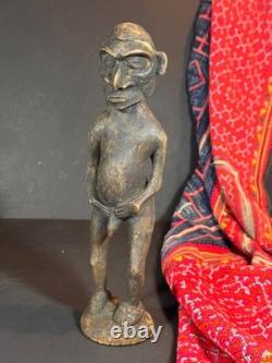 Old Papua New Guinea Carved Wooden East Sepik River Figure