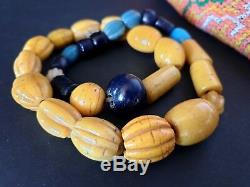 Old Papua New Guinea Coastal Chinese Trade Beads beautiful & unique collection