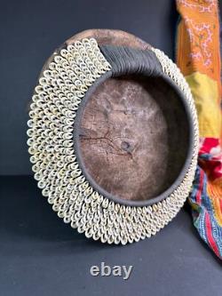 Old Papua New Guinea Highlands Cowrie Shell Ceremonial Collar Neck Piece