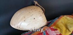 Old Papua New Guinea Huge Kagua Shell Neck Ornament Ceremonial Necklace