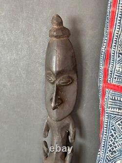 Old Papua New Guinea Karem River Double Ended Carving