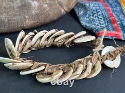 Old Papua New Guinea Kina Shell Coin Bracelet
