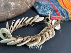 Old Papua New Guinea Kina Shell Coin Bracelet Old Papua New Guinea Kina Shell Coin Bracelet