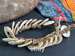 Old Papua New Guinea Kina Shell Coin Bracelet