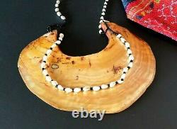 Old Papua New Guinea Kina Shell Necklace beautiful collection piece