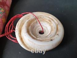 Old Papua New Guinea Natural Sea Shell Pendant on Cord. Beautiful collection and
