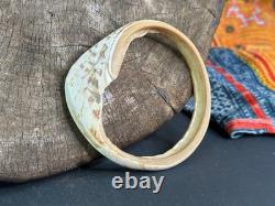 Old Papua New Guinea Sea Shell Bangle Bracelet