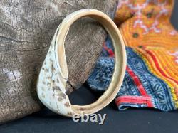 Old Papua New Guinea Sea Shell Bangle Bracelet
